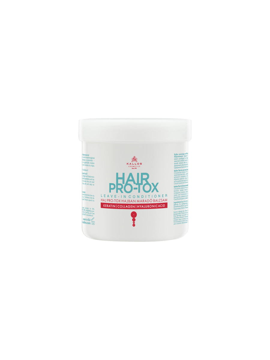 Несмываемый кондиционер KJMN Hair Pro-tox с кератином, коллагеном и гиалуроновой кислотой