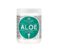 KJMN Маска для волос "ALOE" для сухих и поврежденных волос с экстрактом Алоэ Вера