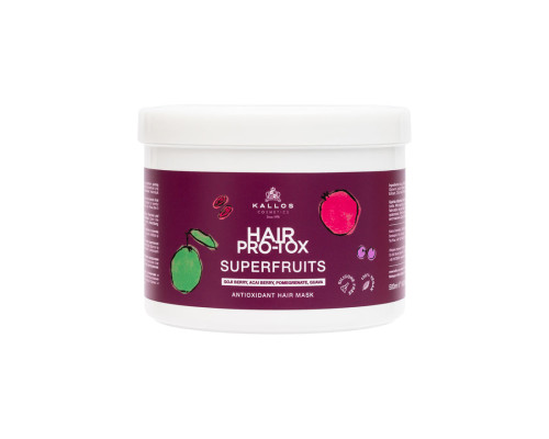 Hair Pro-Tox Superfruits маска антиоксидант для волос 500 мл