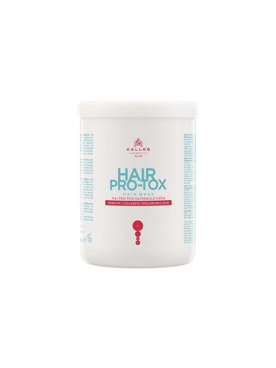 Крем-маска для волос KJMN Hair Pro-tox с кератином, коллагеном и гиалуроновой кислотой