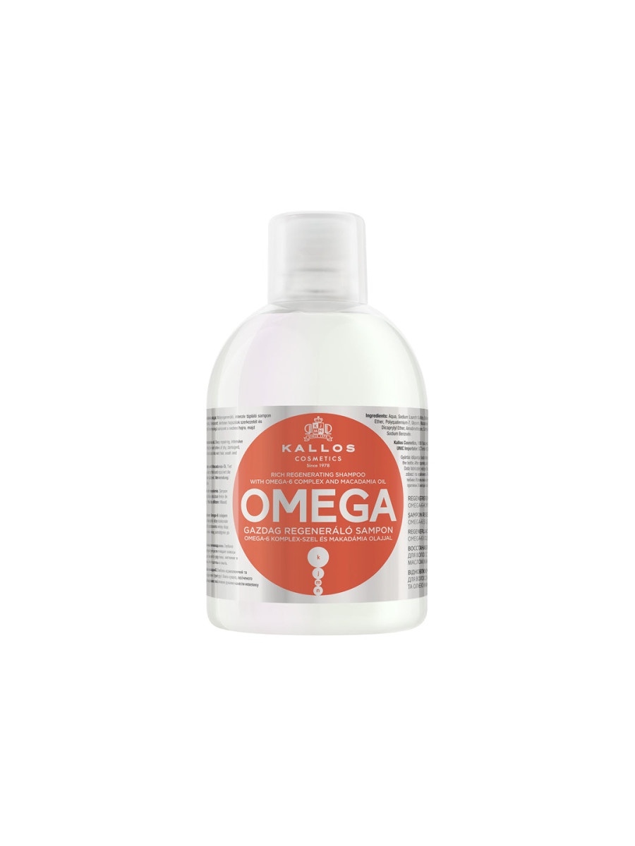 KJMN Восстанавливающий шампунь "OMEGA"